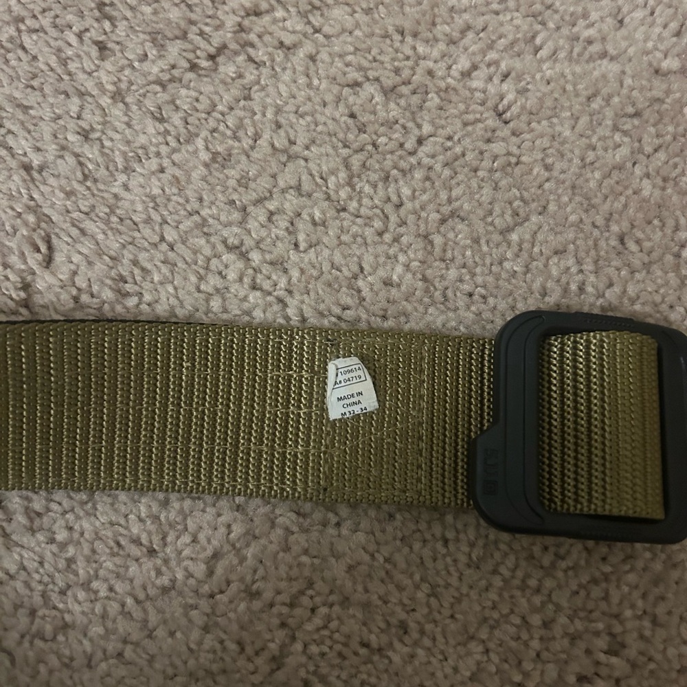 5.11 Tactical Khaki Belt